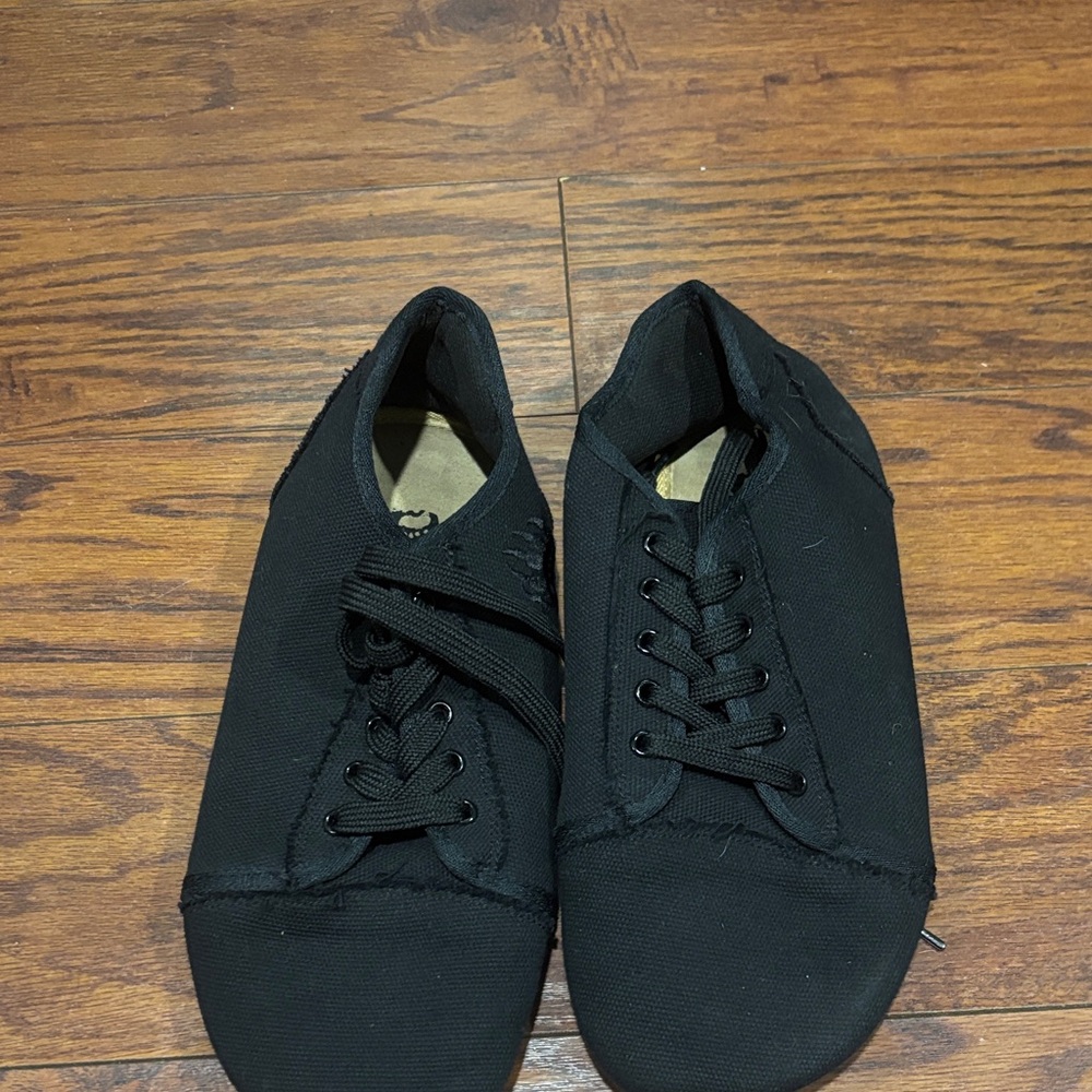 Black Canvas Men's Shoes